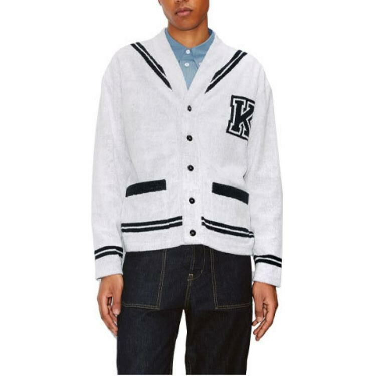 【代購】KENZO Sweaters Men Gray White