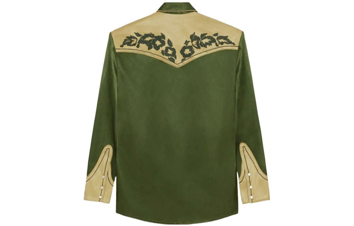 【代購】KENZO Kenzo X Nigo Western Flower Limited Collection Shirt Men's Khaki