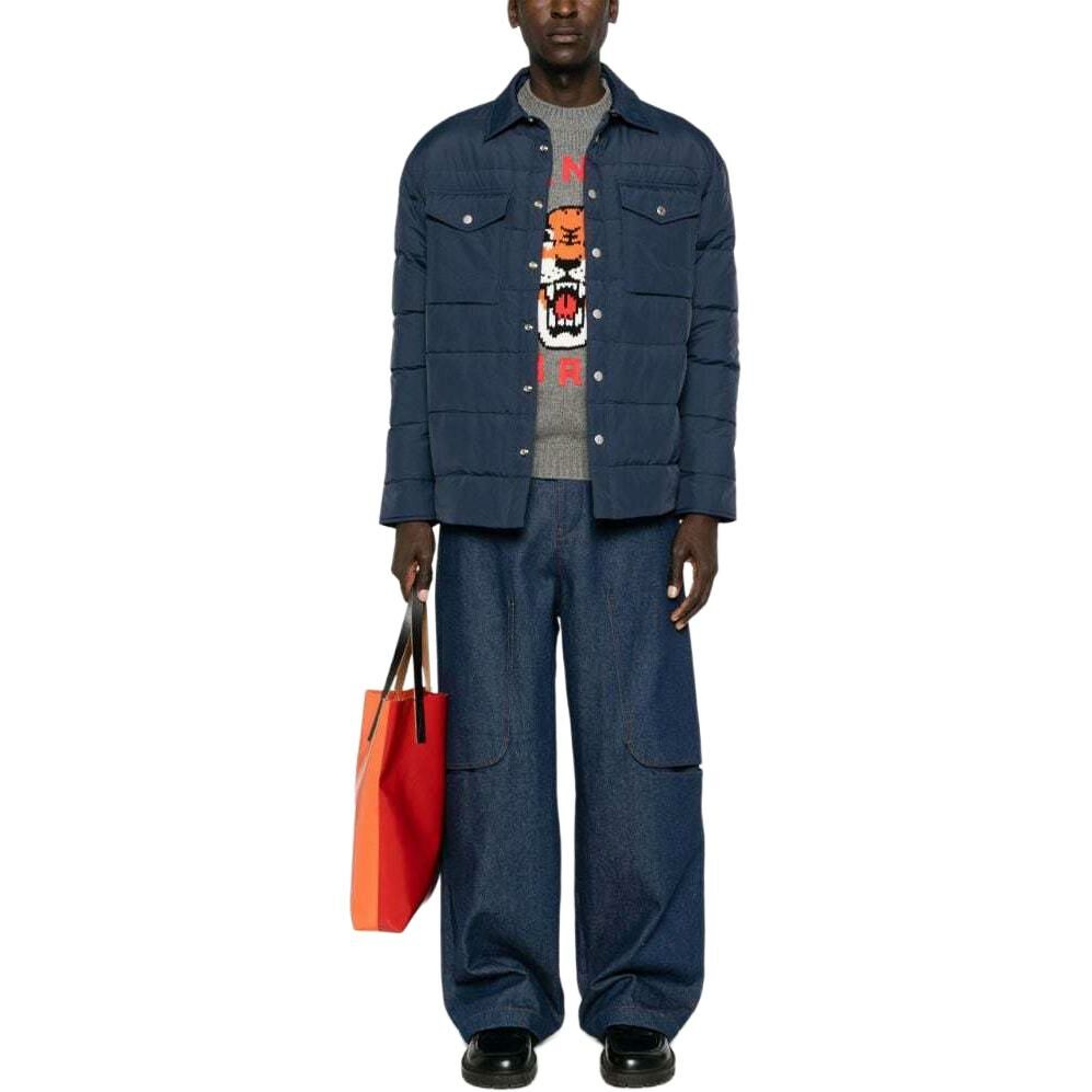 【代購】KENZO Quilted Padded Shirt Jacket