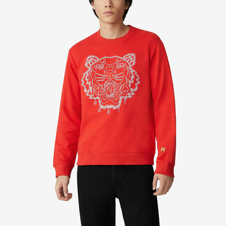 【代購】KENZO Sweatshirts Men Red