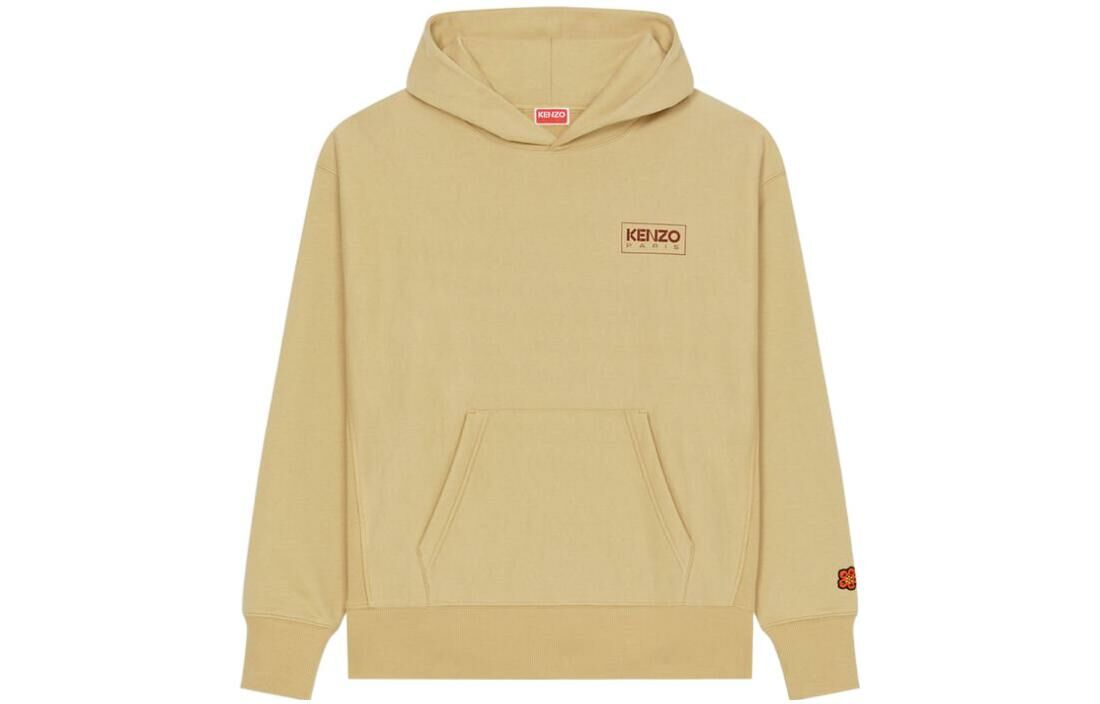 【代購】KENZO Letter Logo Sweatshirts Men Khaki