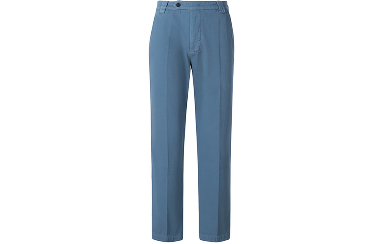 【代購】KENZO Letter Logo Casual Pants Men Dark Blue