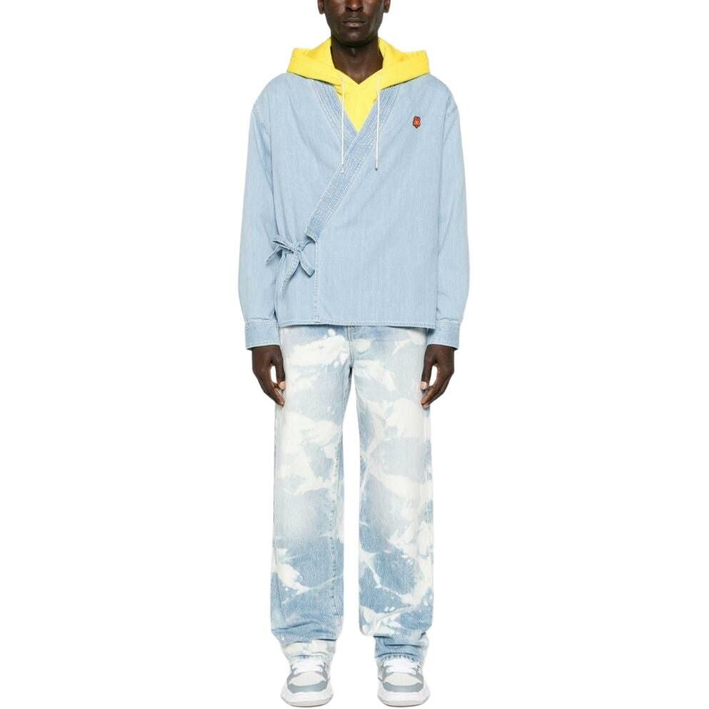 【代購】KENZO SS24 Denim Jacket Men's Light Blue