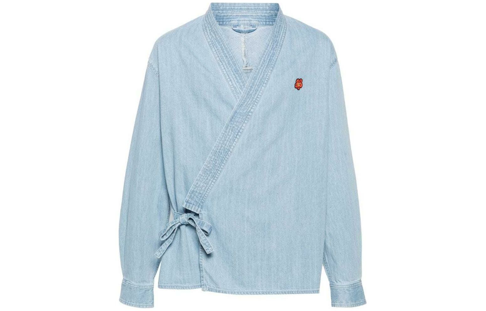 【代購】KENZO SS24 Denim Jacket Men's Light Blue