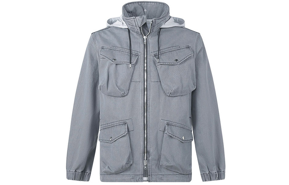 【代購】KENZO Pocket-Detailed Hooded Jacket