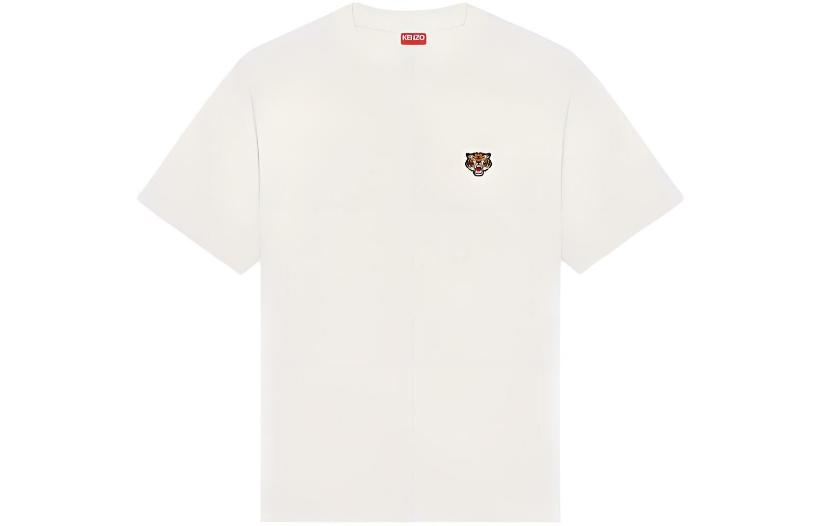【代購】KENZO Lucky Tiger Embroidered Crewneck T-Shirt