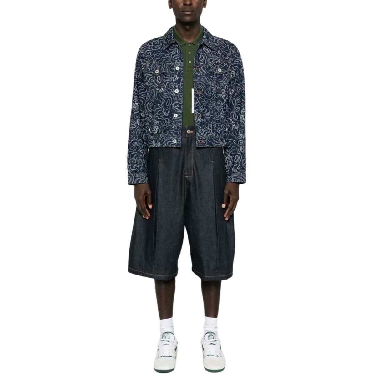 【代購】KENZO Star Tiger Buttoned Denim Jacket