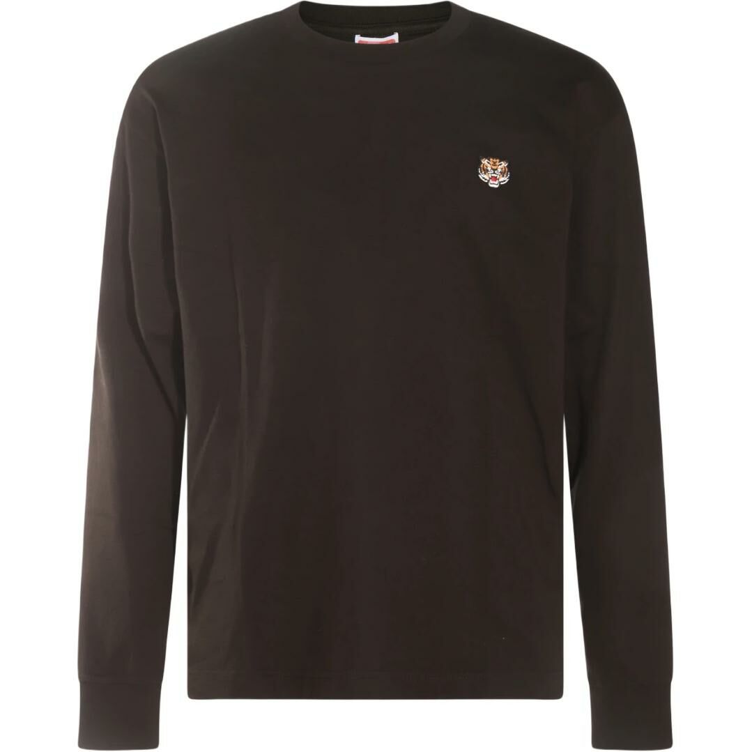 【代購】KENZO Lucky Tiger Embroidered Long Sleeved T-Shirt