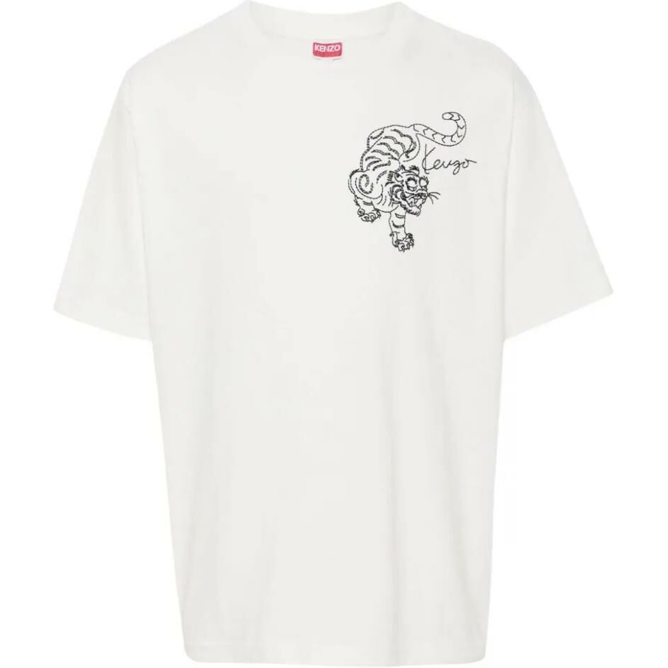 【代購】KENZO Embroidered Motif Crewneck T-Shirt