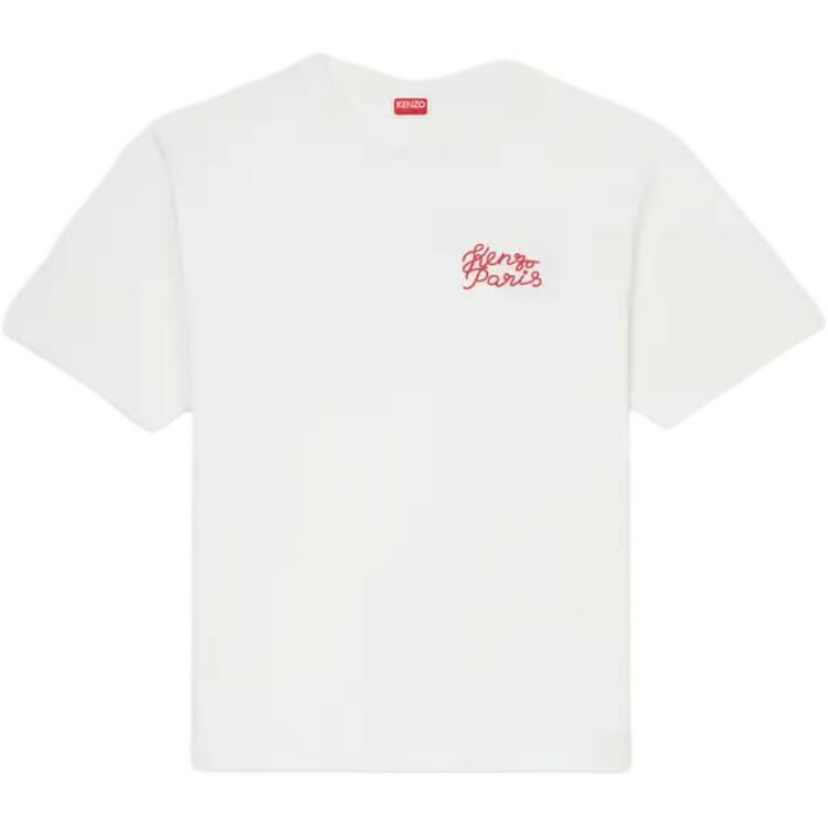 【代購】KENZO Heart Embroidered Oversized T-Shirt