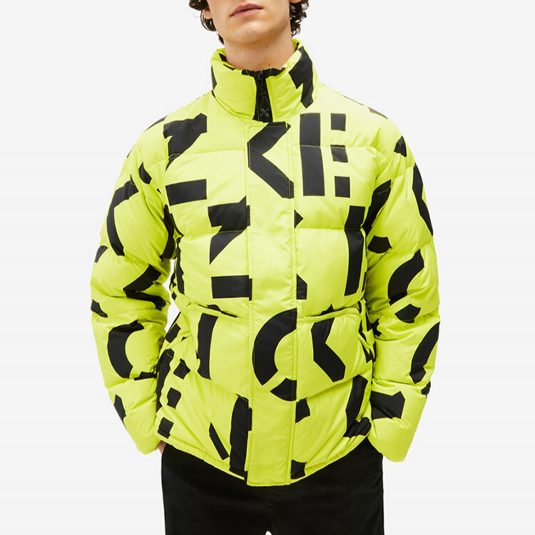 【代購】KENZO Down Jacket Men's Green Orange