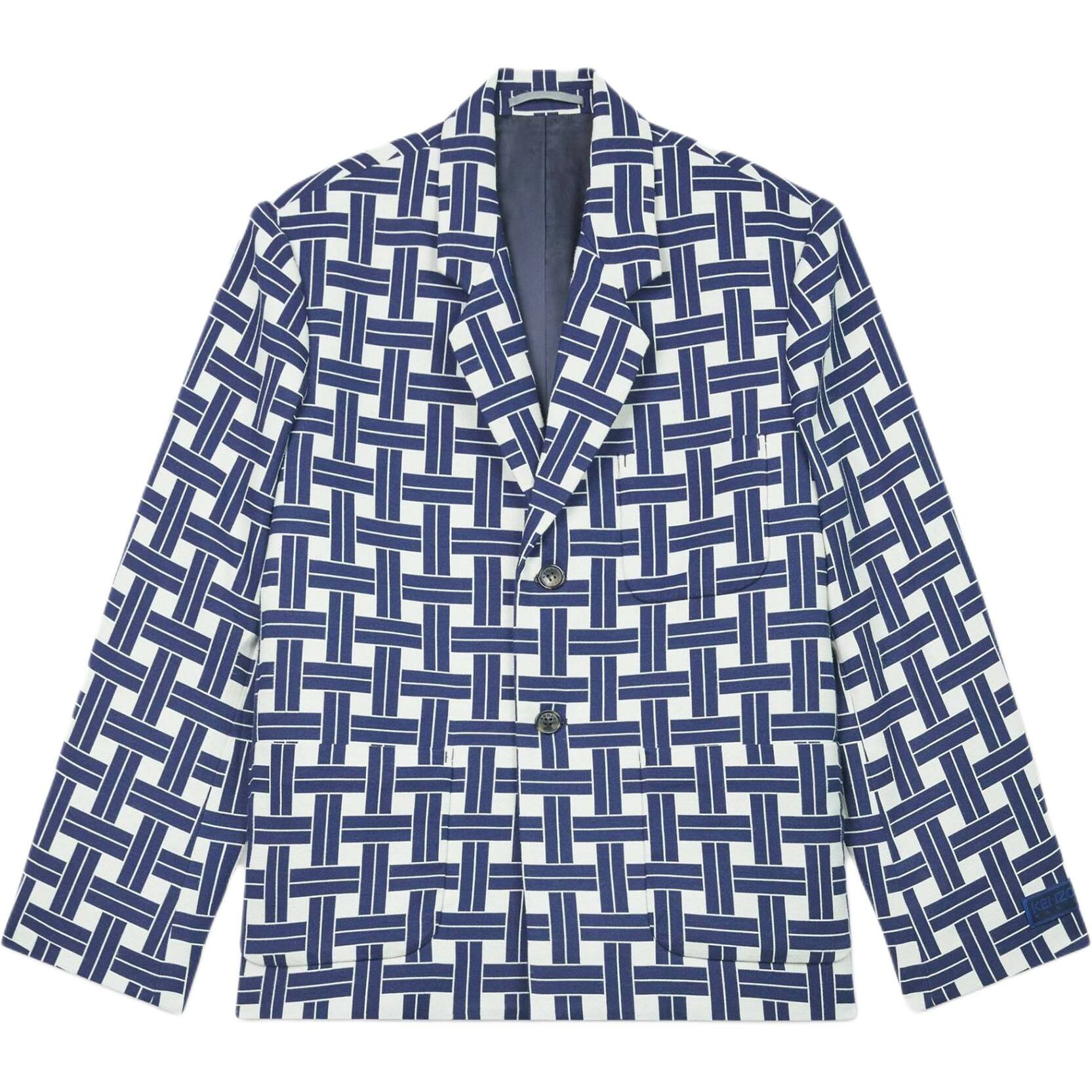 【代購】KENZO FW24 Business Suits Coats Men's Midnight Blue