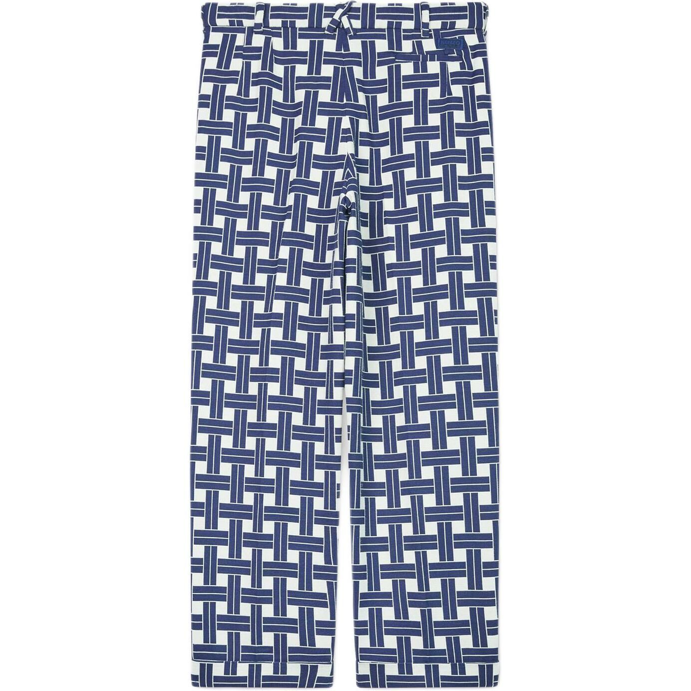 【代購】KENZO FW24 Casual Pants Men's Dark Blue