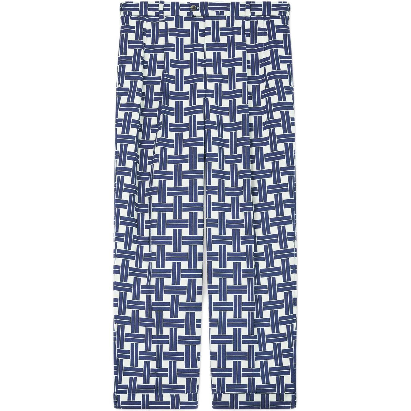 【代購】KENZO FW24 Casual Pants Men's Dark Blue