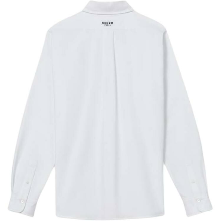 【代購】KENZO Boke Flower Embroidered Oxford Shirt