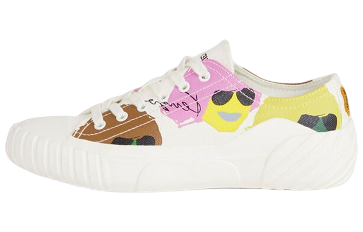 【代購】KENZO Kenzo Tribute Anti-Slip And Wear-Resistant Coverage Low-Top Sports Casual Shoes Women's White