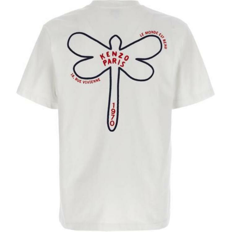 【代購】KENZO Logo Embroidered Crewneck T-Shirt