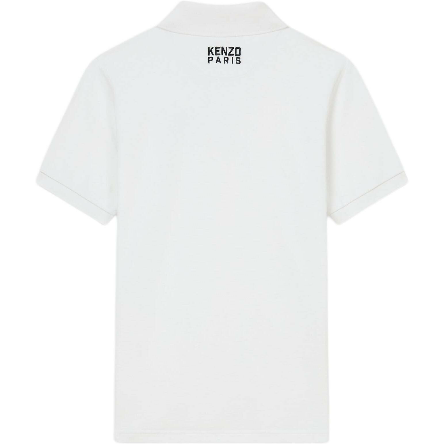 【代購】KENZO Happy Tiger Embroidered Slim Polo Shirt