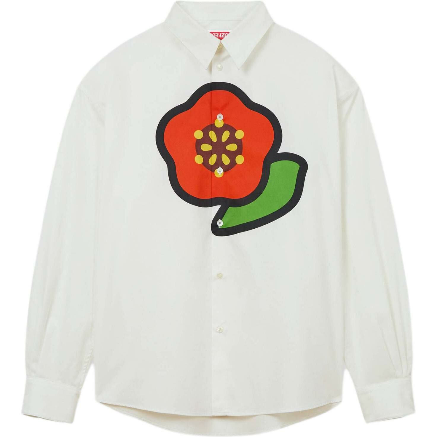 【代購】KENZO Pop Flower Printed Shirt