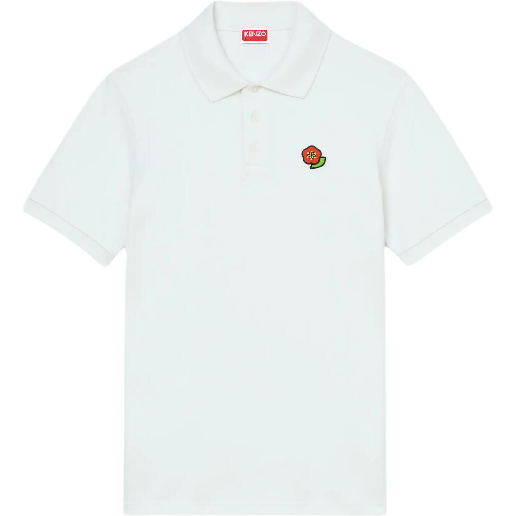 【代購】KENZO Floral Embroidered Short-Sleeved Polo Shirt