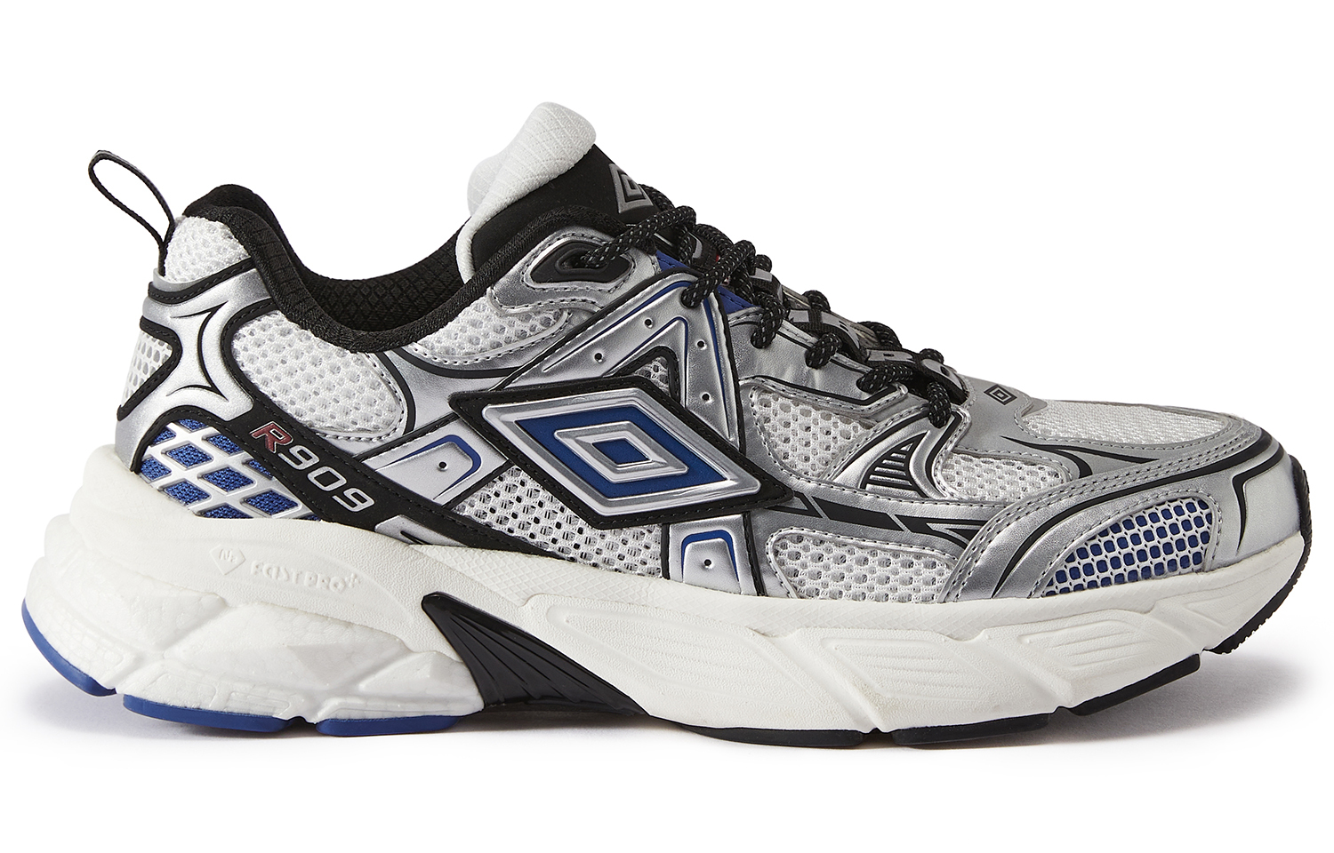 【代購】Umbro Anti-Slip Wear-Resistant Low-Top Casual Shoes Unisex Silver White