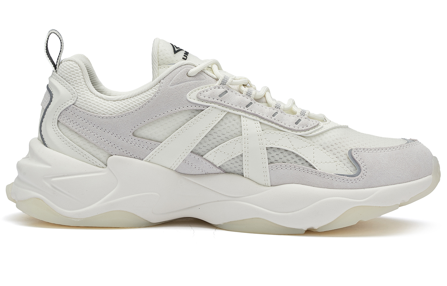 【代購】Umbro Wear-Resistant Breathable Height Increasing Low-Top Chunky Sneakers Men's Ivory