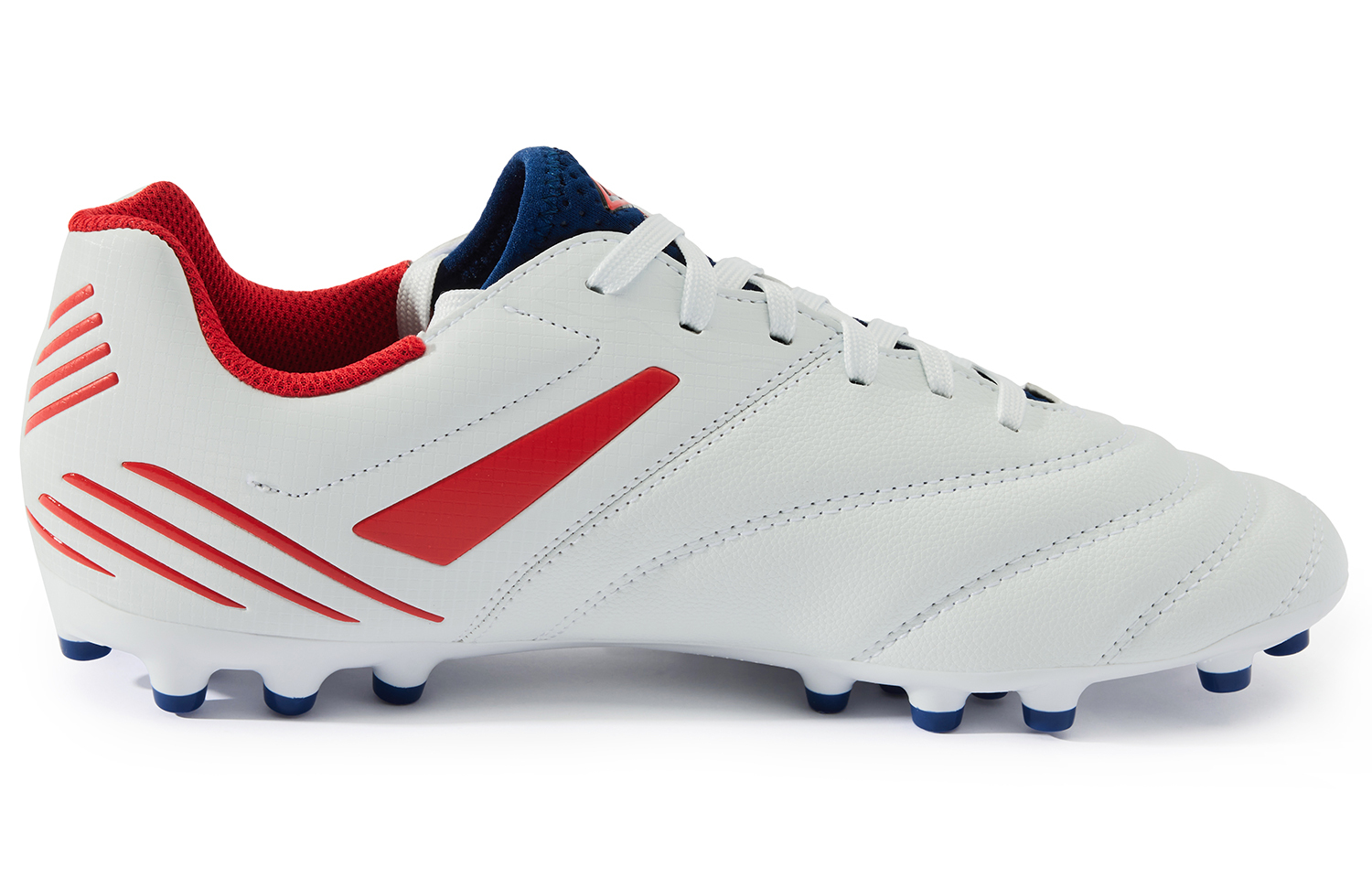 【代購】Umbro Soccer Shoes Men Low-Top Ivory/Manor Blue/Rose Red