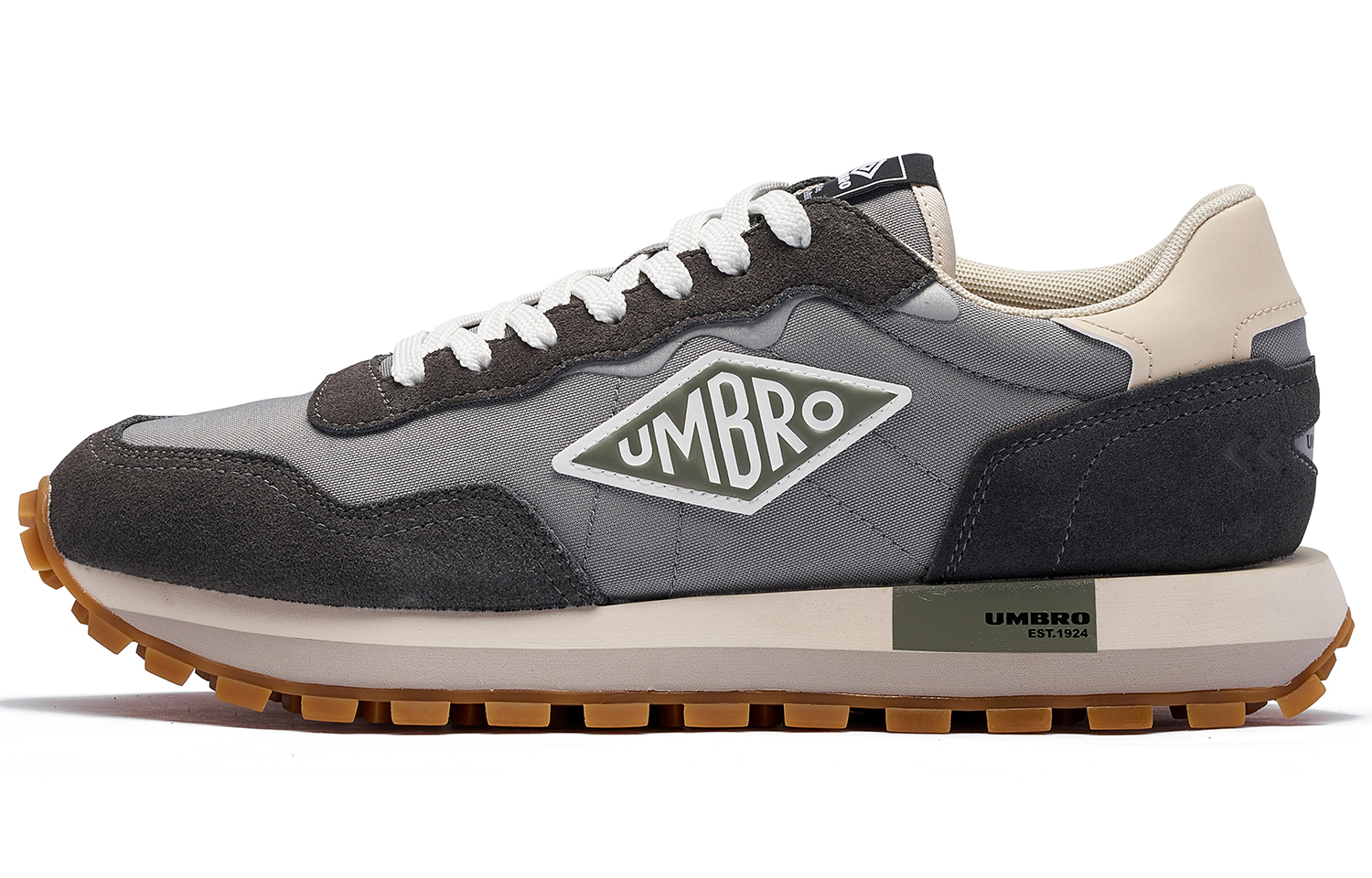 【代購】Umbro Anti-Slip And Wear-Resistant Support Low-Top Casual Shoes Men's Gray