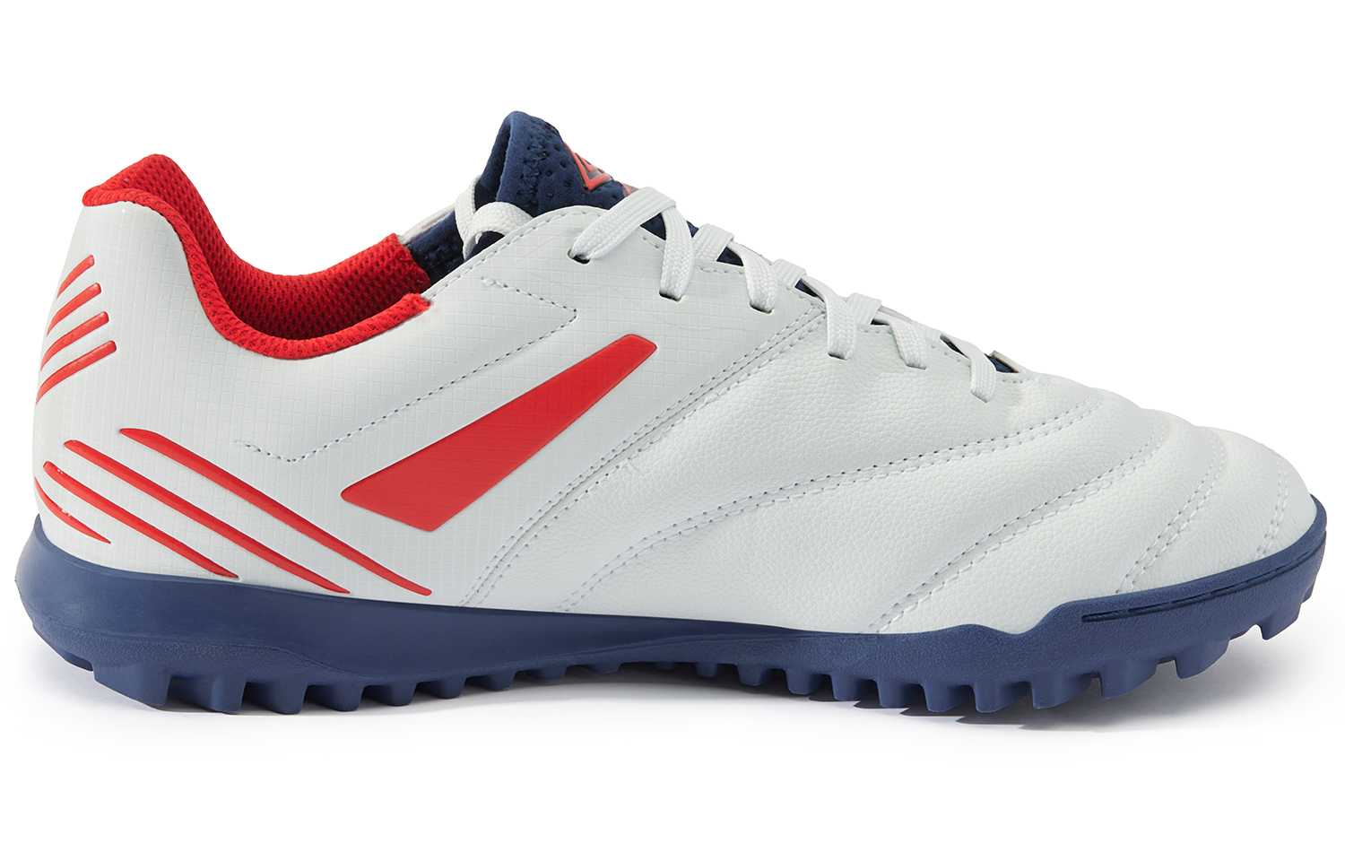 【代購】Umbro TF Rubber Broken Studs Artificial Ground Wear-Resistant Soccer Shoes Men's White Blue Red