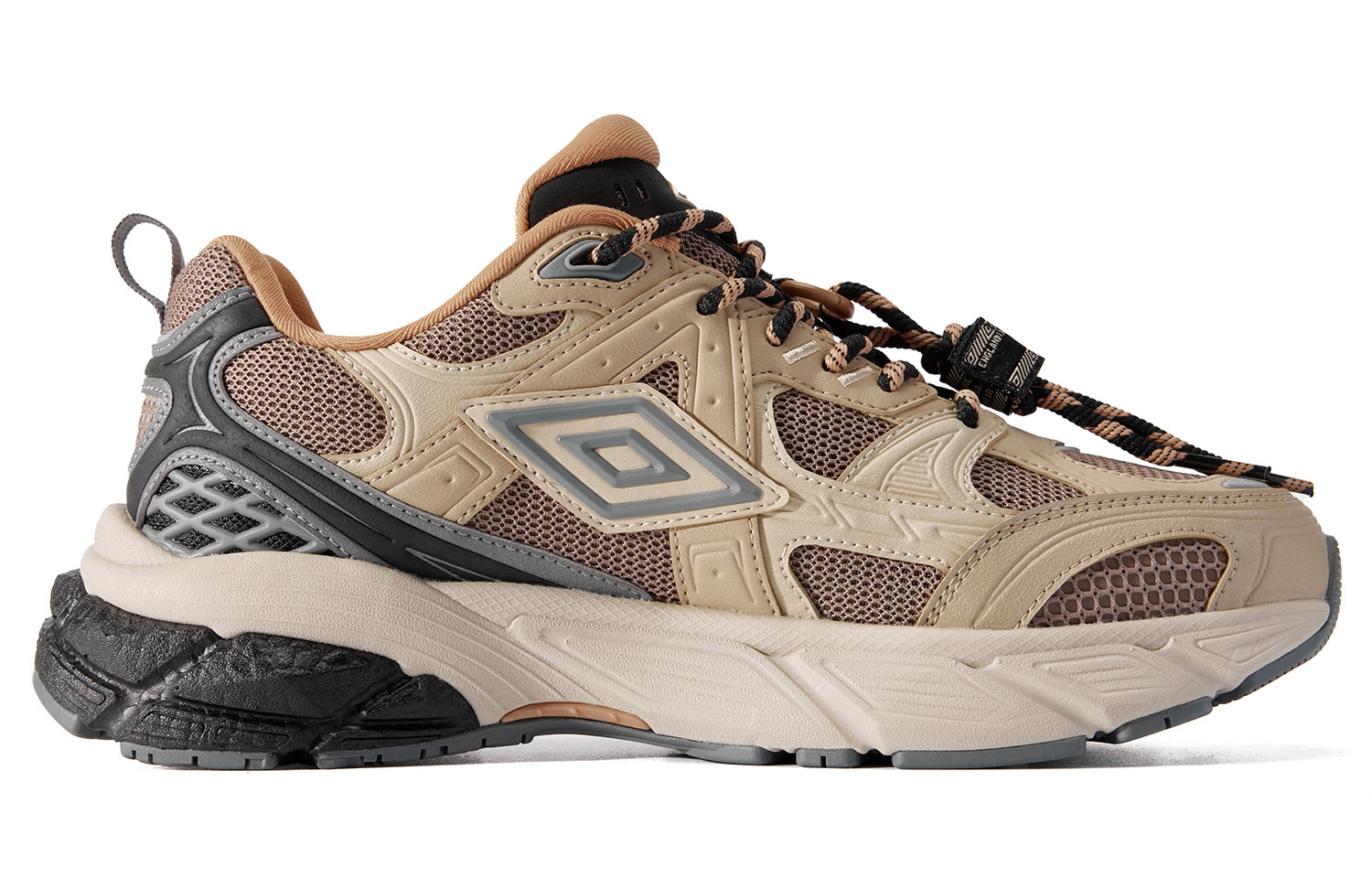 【代購】Umbro Millennium Shoes R909 Vintage Tech Shoes Platform Comfortable Cushioning Low-Top Sports Casual Shoes Unisex