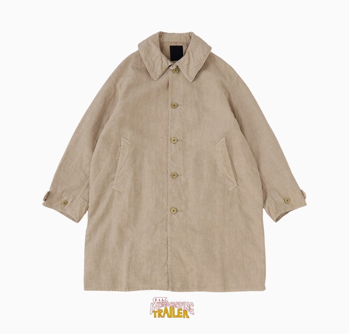 VISVIM ICT 2025 S/S BALMAT PARKA (LINEN) *GARMANT DYED - PRE ORDER ITEM (預訂中)