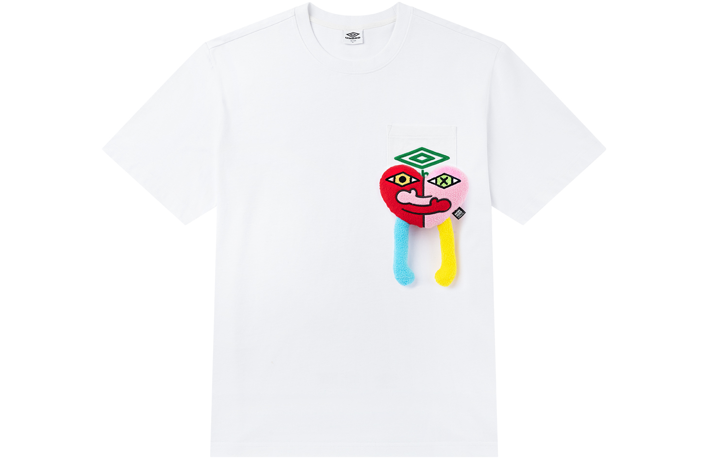 【代購】Umbro MORE HUGS Co-branded T-Shirt Unisex Snowflake White