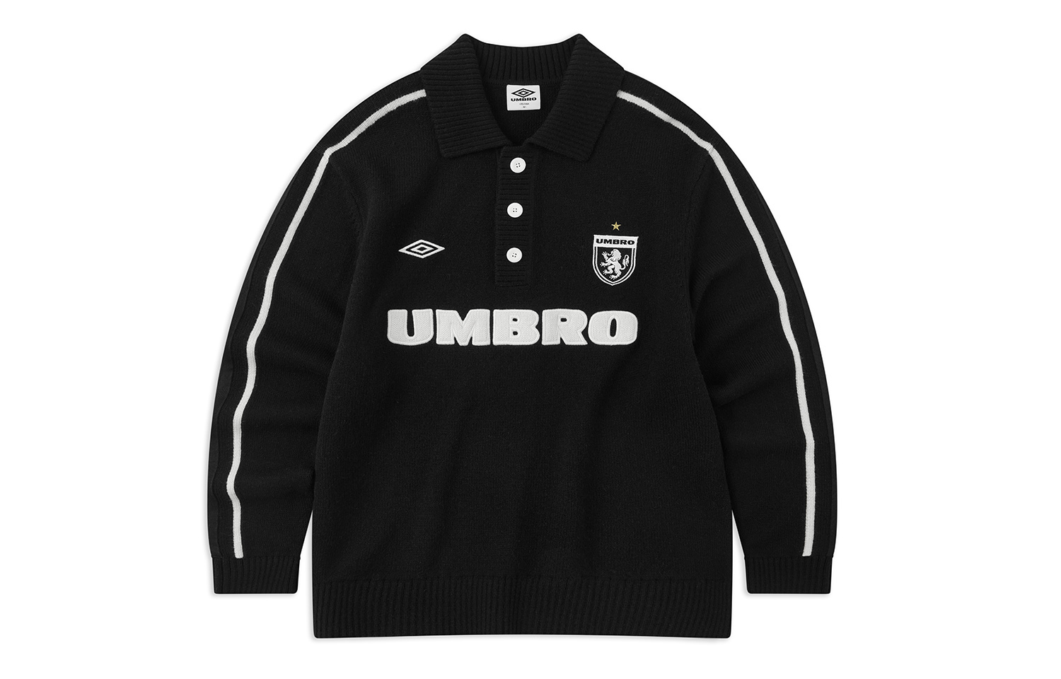 【代購】Umbro Sweaters Unisex Gaze Black