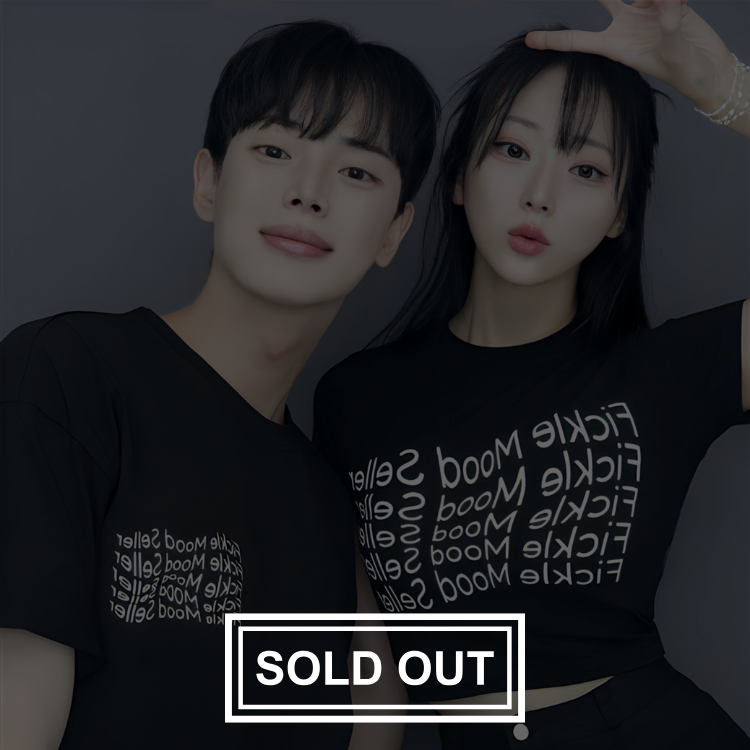 【現貨】情侶裝-Wave 字母T/短版T (黑色)