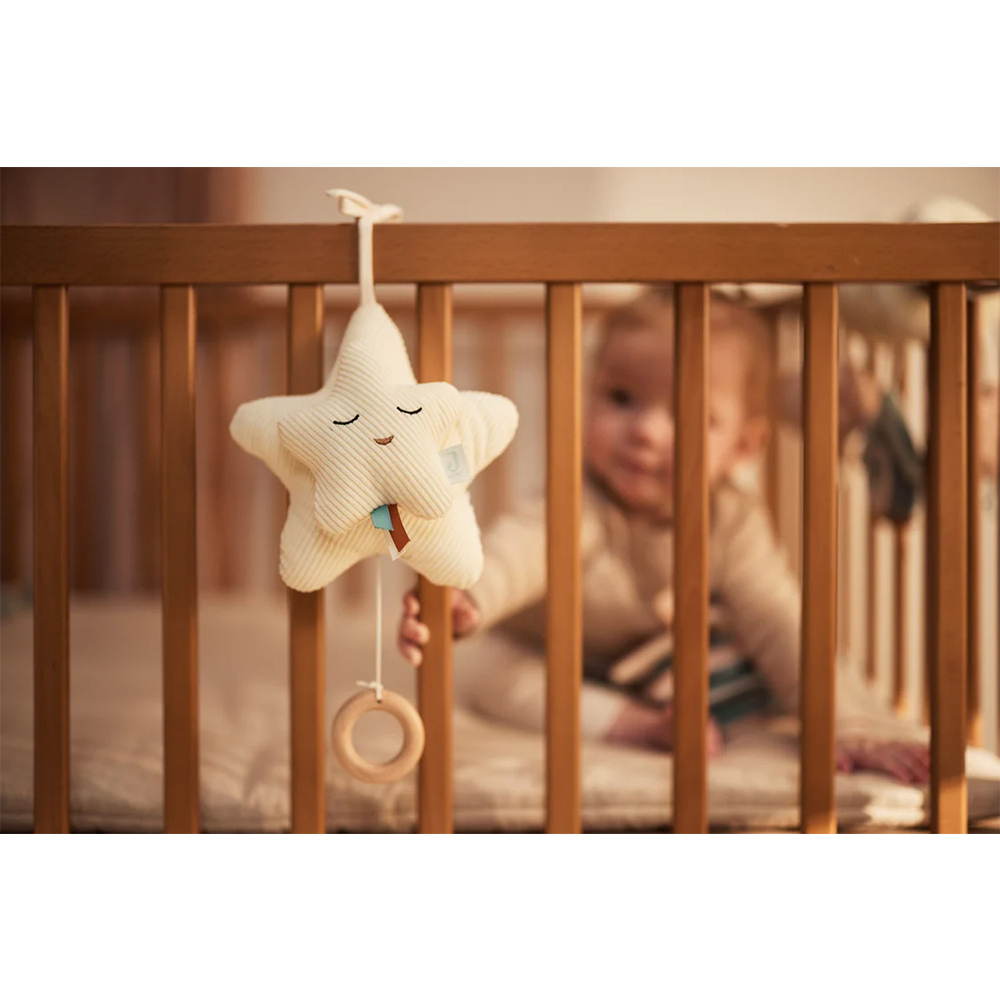 荷蘭Jollein 星星音樂鈴-Ivory