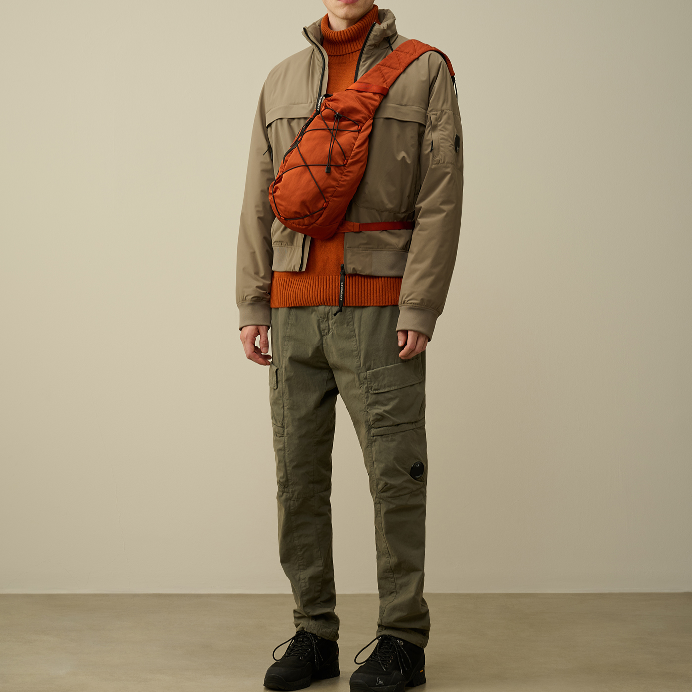 【代購】C.P.Company FW24 Puffer Jacket Men's Walnut