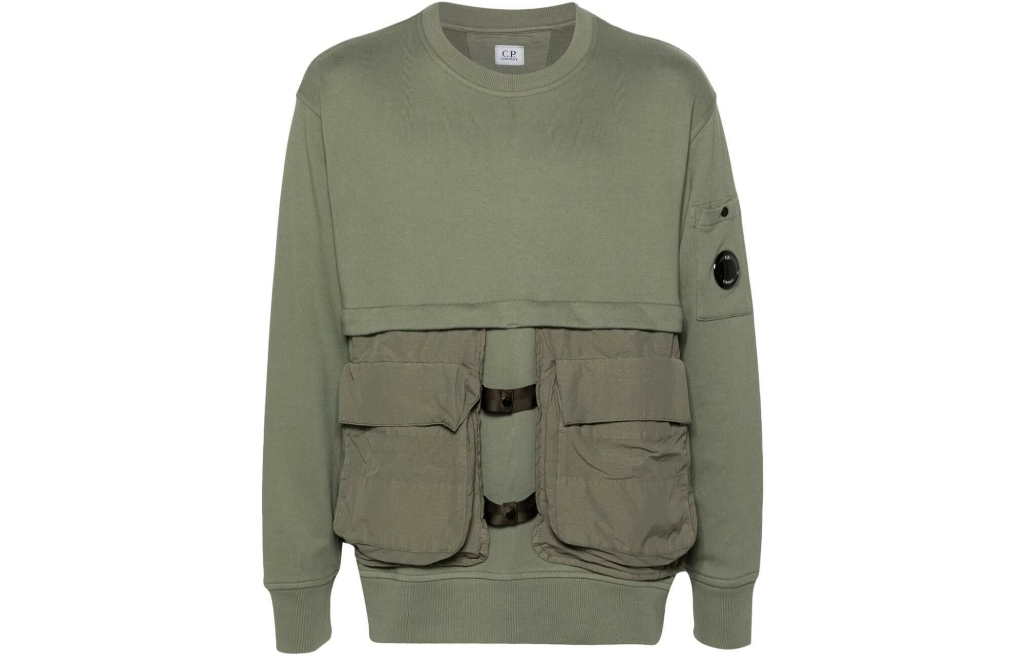 【代購】C.P.Company SS24 Sweatshirt Men's Fern Green