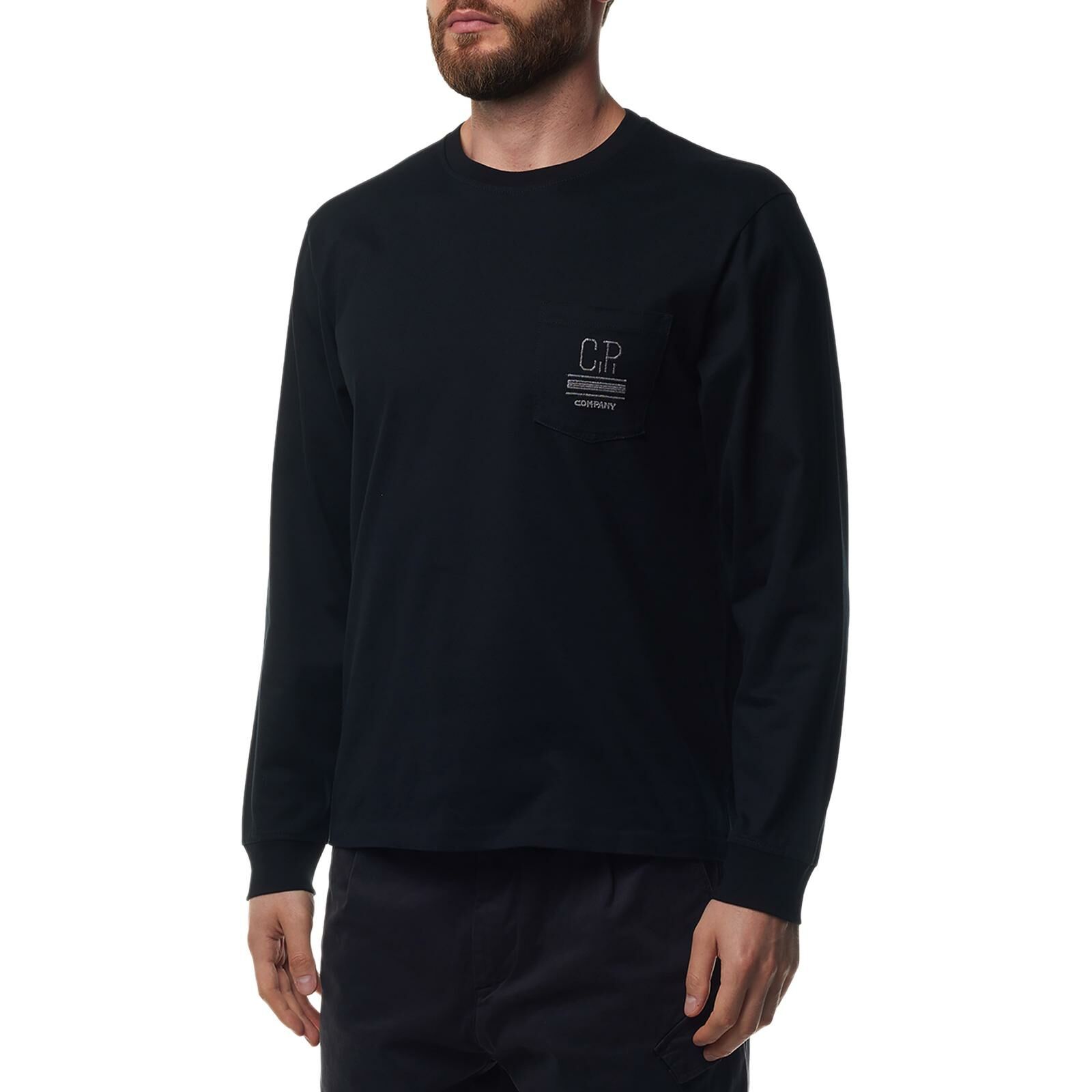 【代購】C.P.Company Logo-embroidered T-shirt