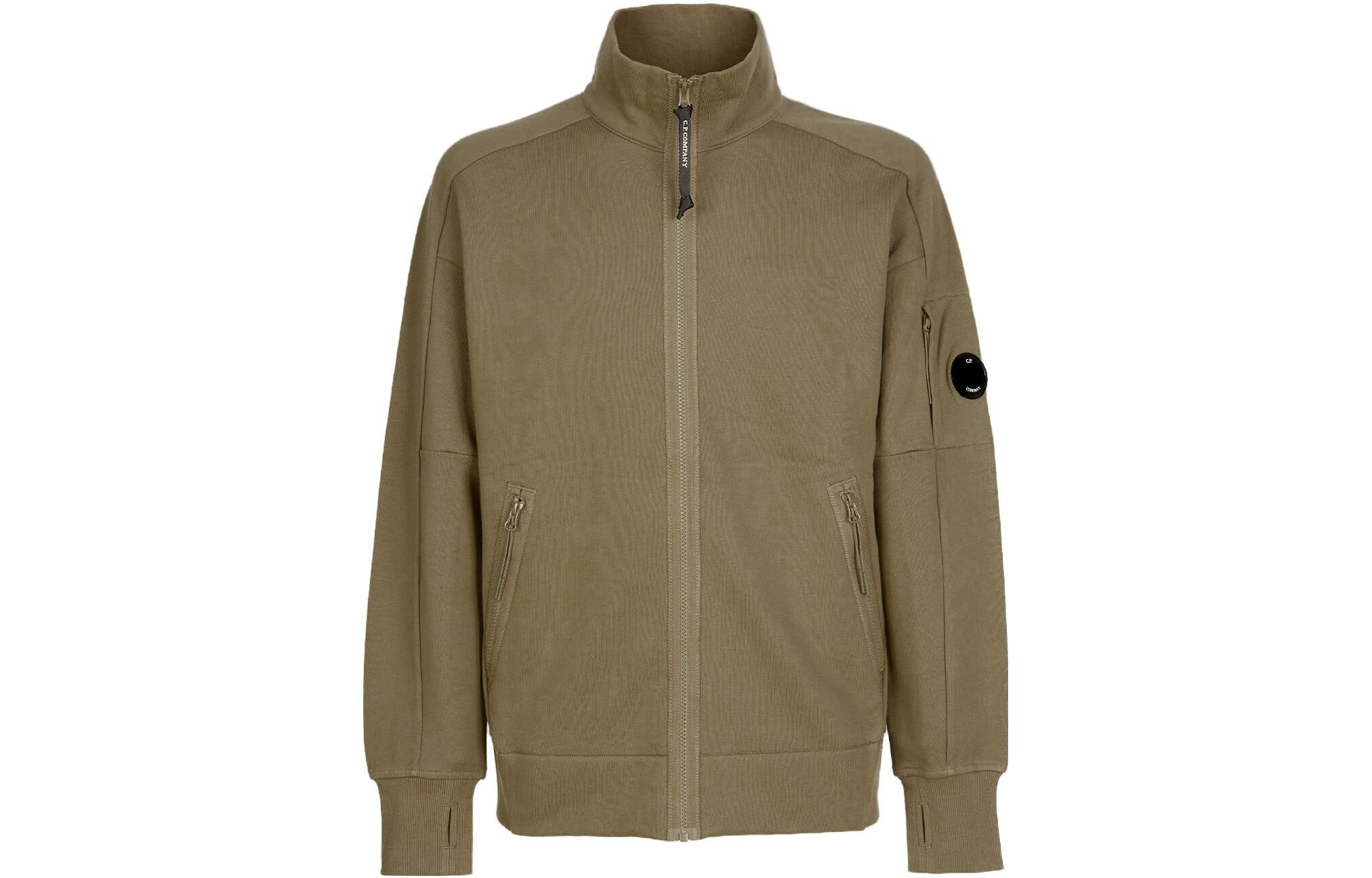 【代購】C.P.Company Lens-detail Zip-up Cotton Sweatshirt