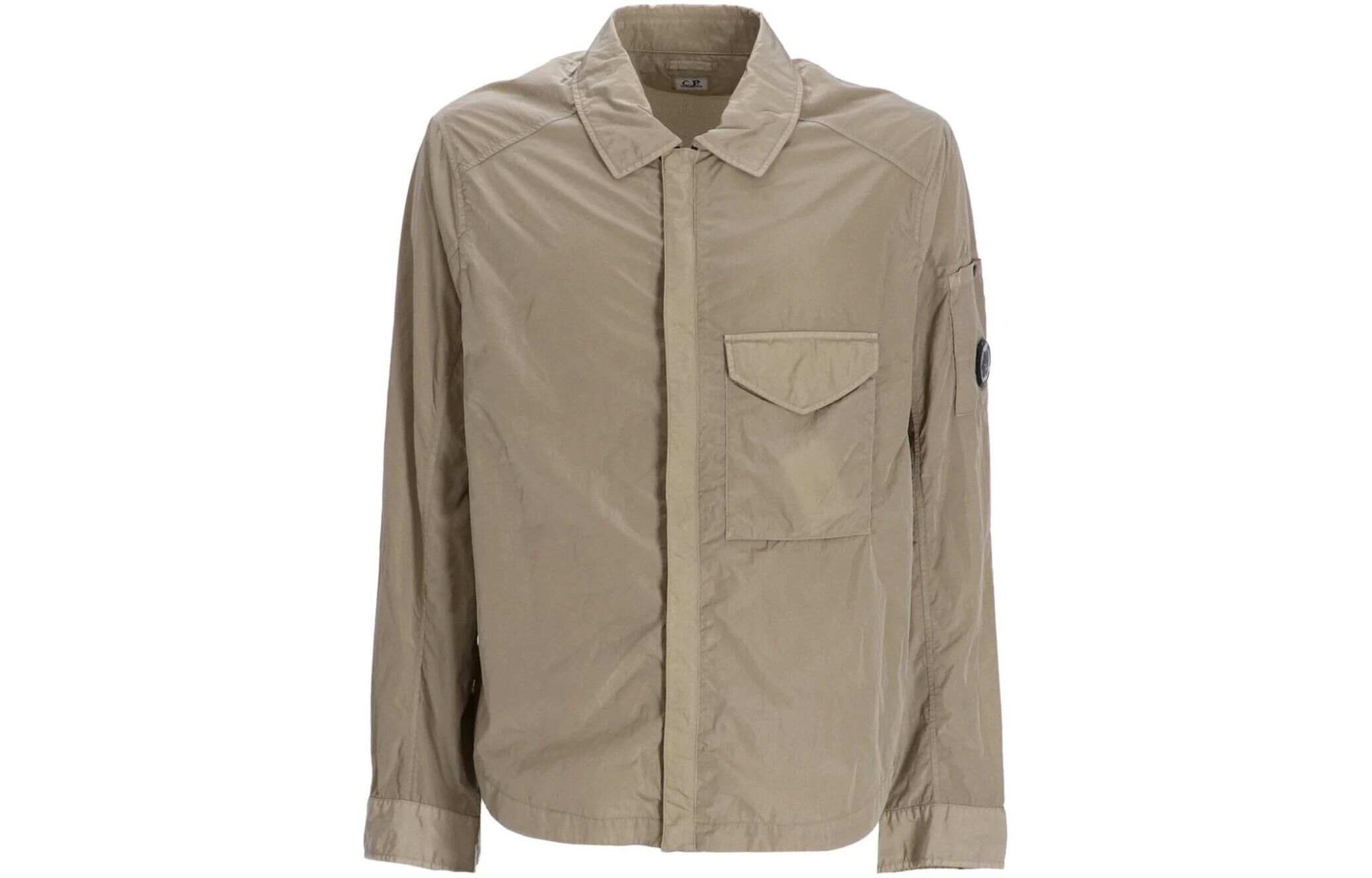 【代購】C.P.Company Lens-detail Zip-up Shirt Jacket