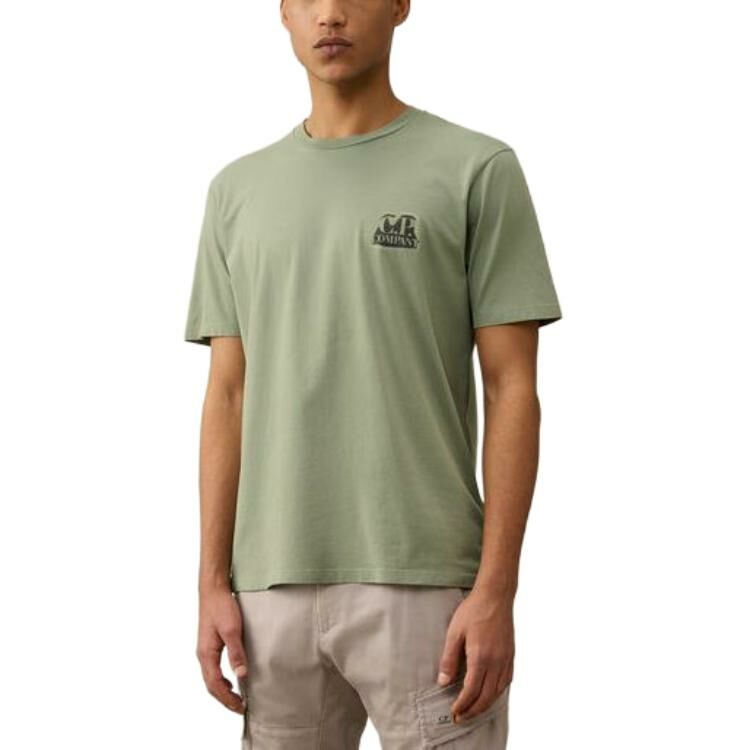 【代購】C.P.Company Logo-Printed Crewneck T-Shirt