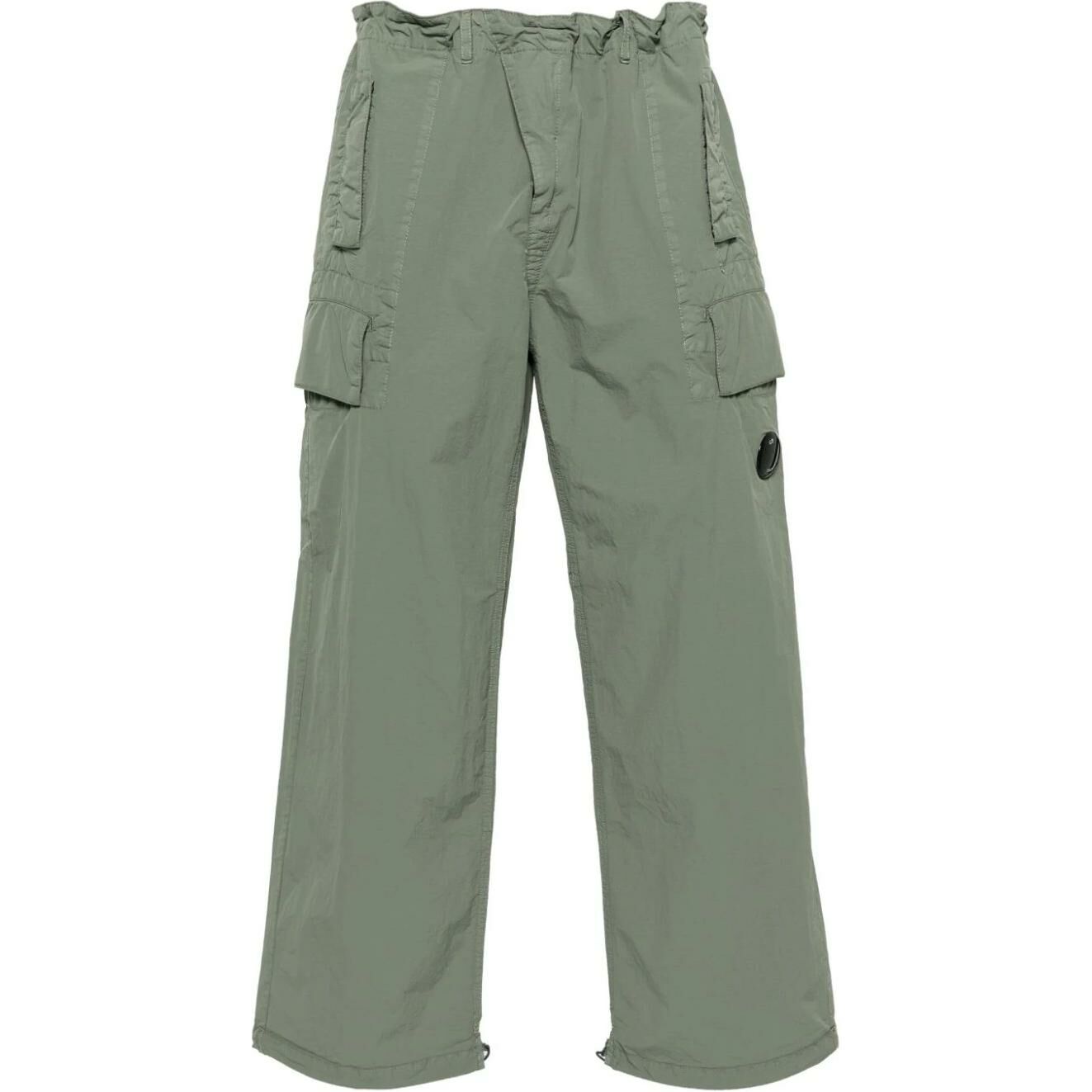 【代購】C.P.Company Lens-detail Straight-leg Trousers