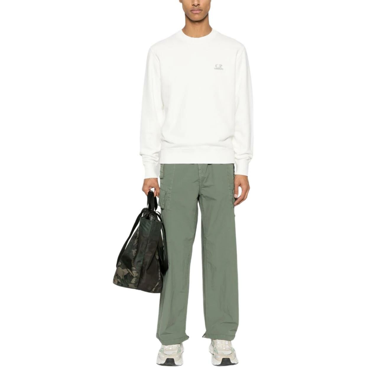 【代購】C.P.Company Lens-detail Straight-leg Trousers