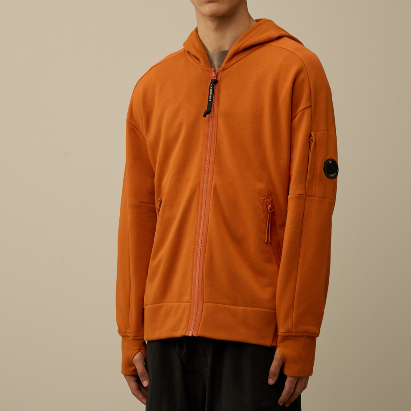 【代購】C.P.Company Fleece Zip-up Hoodie