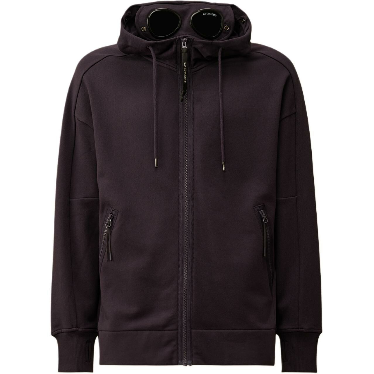 【代購】C.P.Company Goggles-detail Zip-up Hoodie