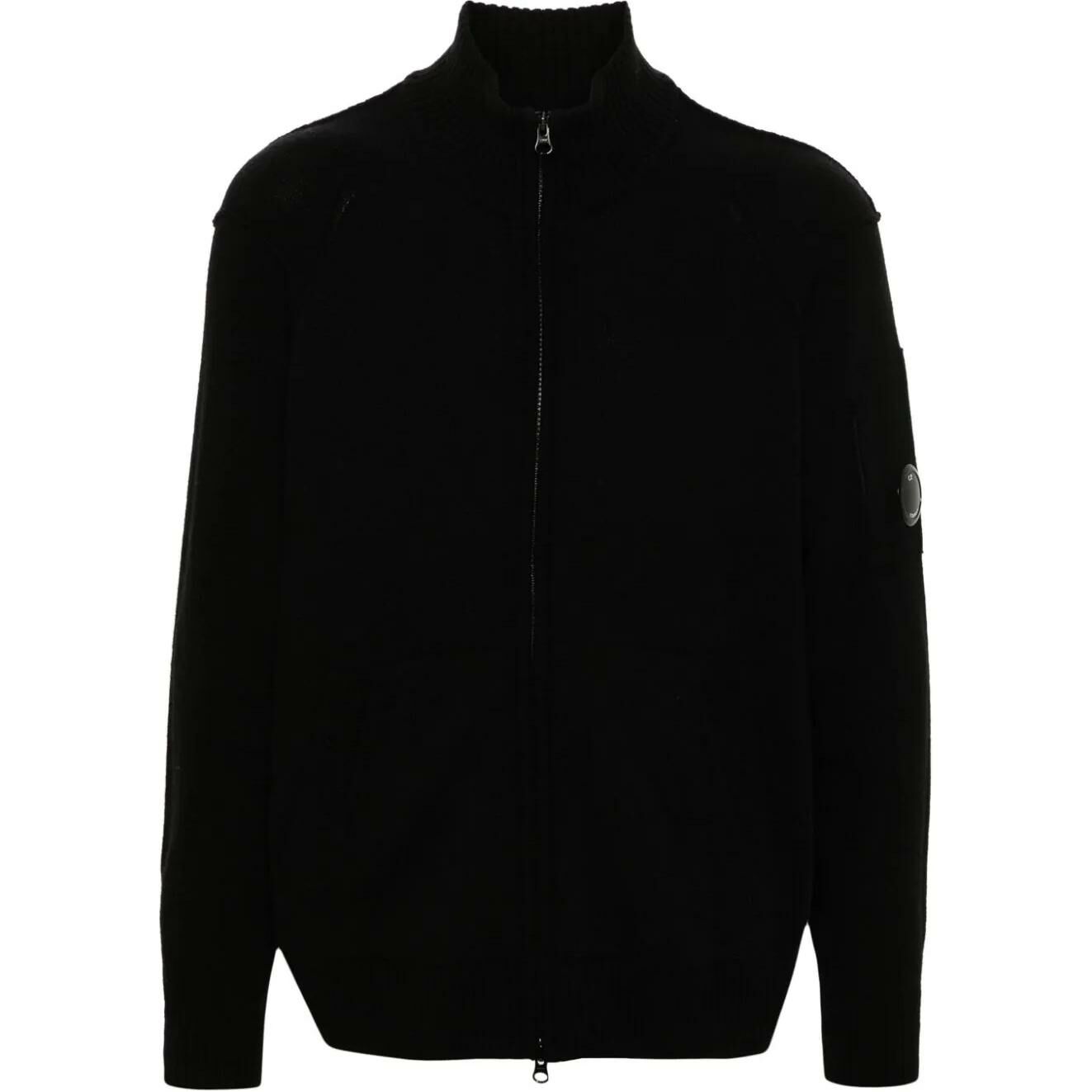 【代購】C.P.Company Lens Detailed Zip-Up Knitted Cardigan