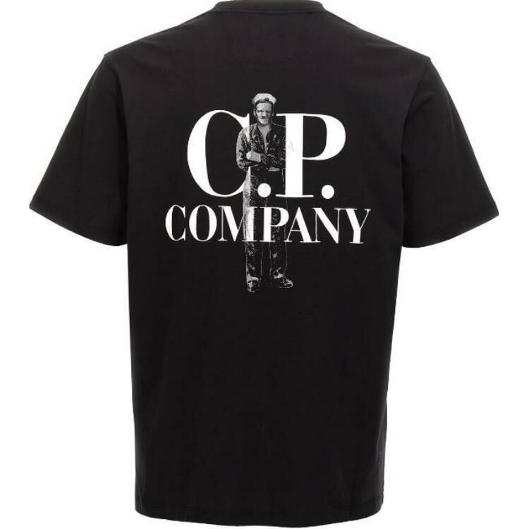 【代購】C.P.Company Logo Printed British Sailor T-Shirt
