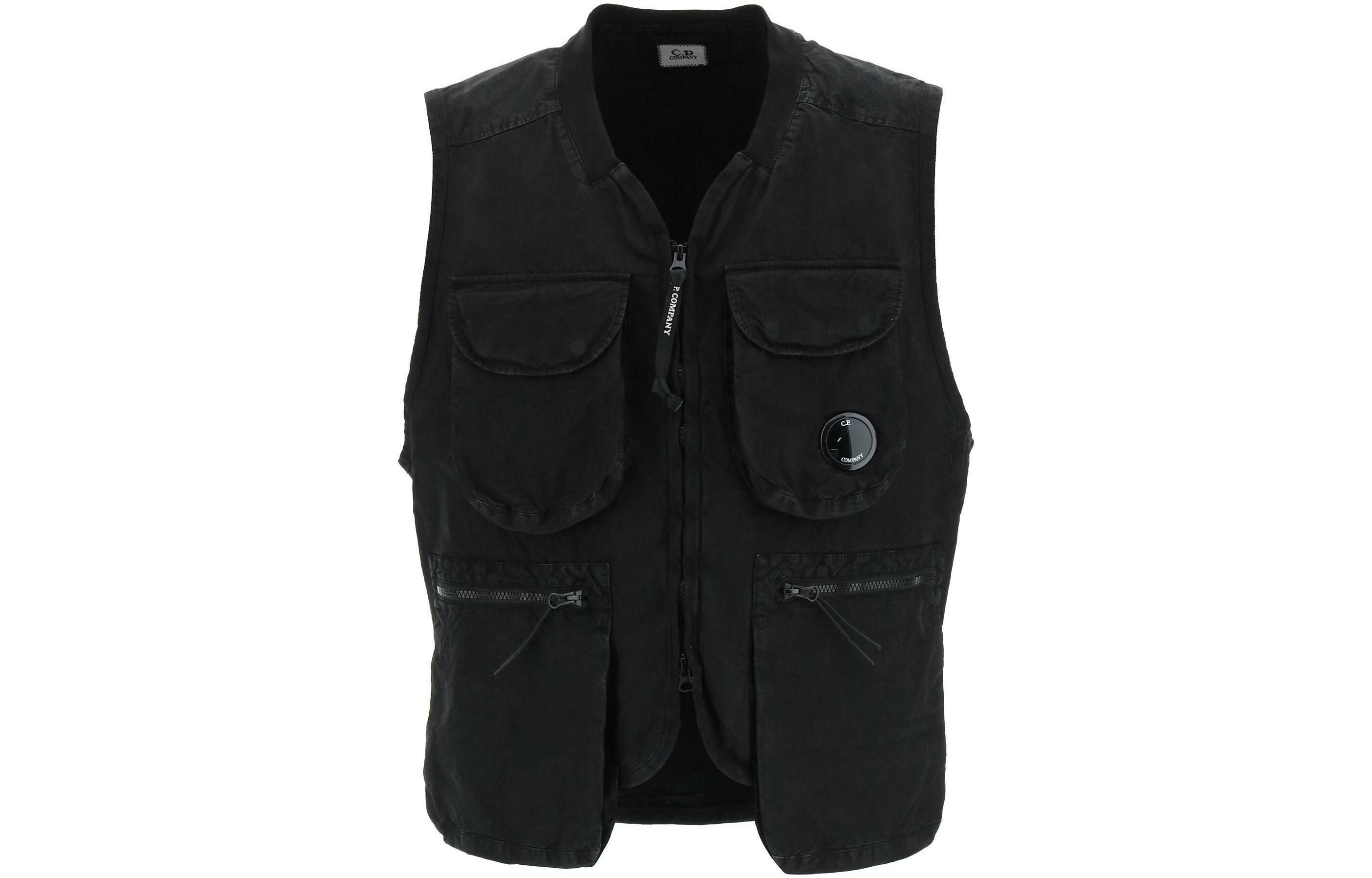 【代購】C.P.Company Vests Men Black