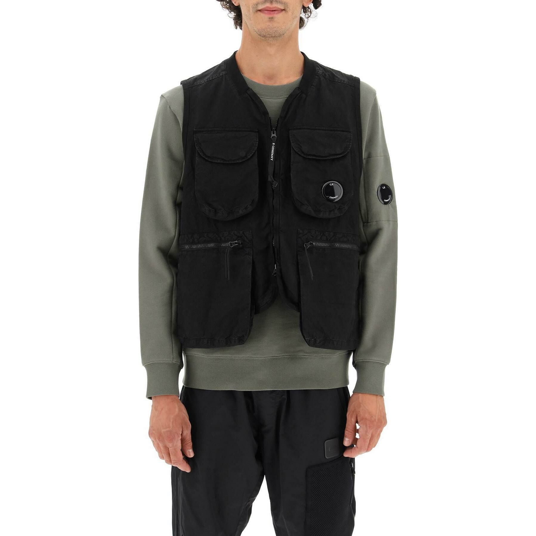 【代購】C.P.Company Vests Men Black