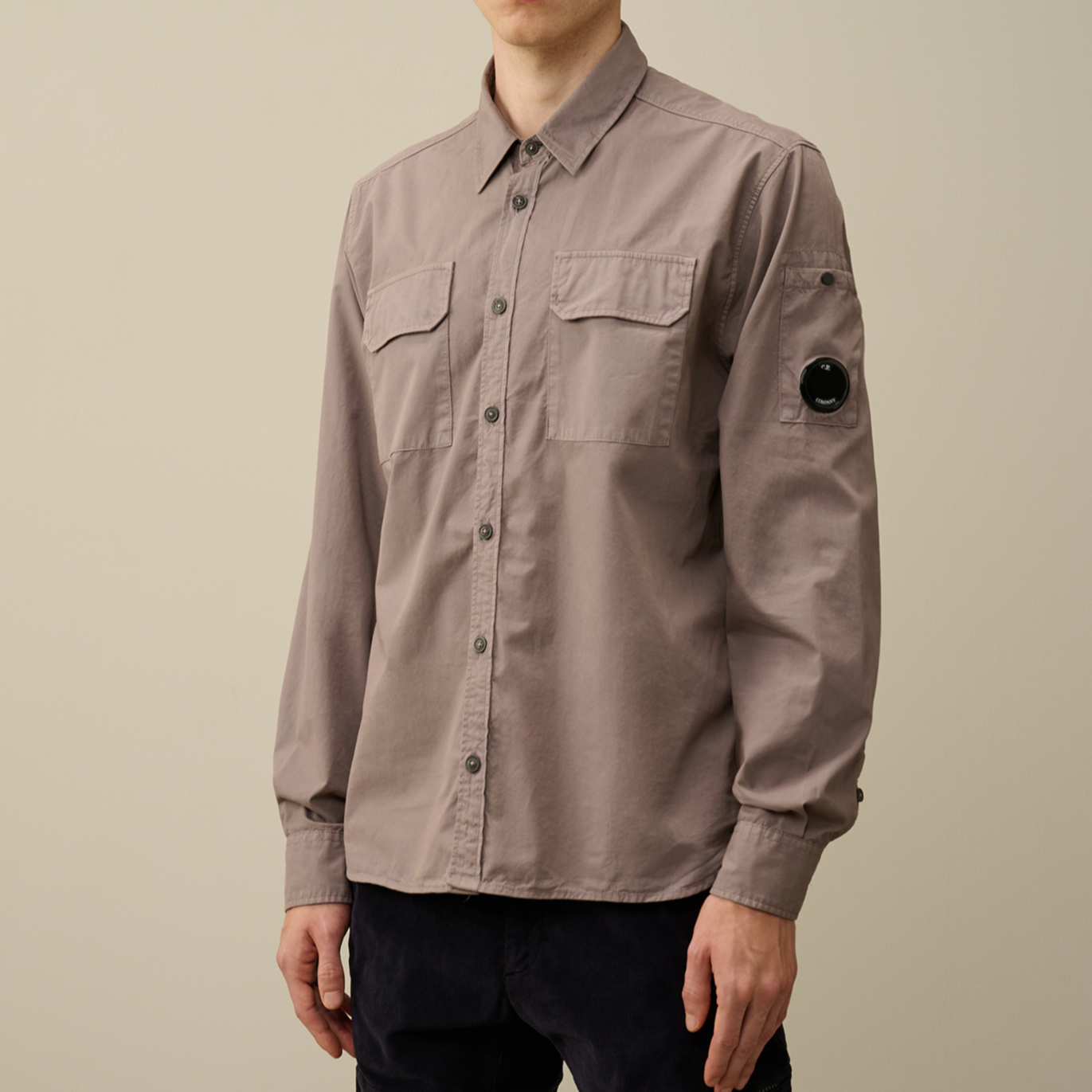 【代購】C.P.Company FW24 Shirt Men's Purple Dove